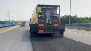 精細抗滑保護層工藝首次在江蘇南通應用