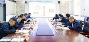 重慶金路交通工程有限責(zé)任公司董事長柴濤一行蒞臨高遠(yuǎn)路業(yè)集團(tuán)考察交流